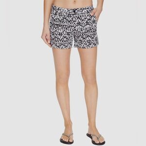 Lole Casey Women’s Black and White Patterned Shorts Sz 6